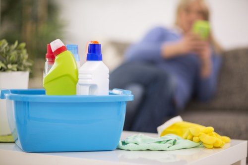 Complaint investigation process for a carpet cleaning service